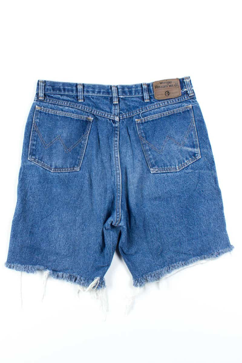 Vintage Distressed Wrangler Denim Cut Off Shorts (sz. 34)