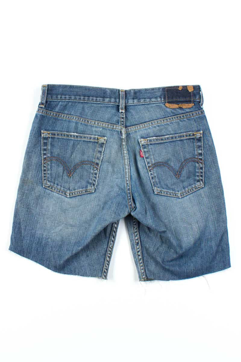 Distressed Levi's Denim Cut Off Shorts (sz. 30)