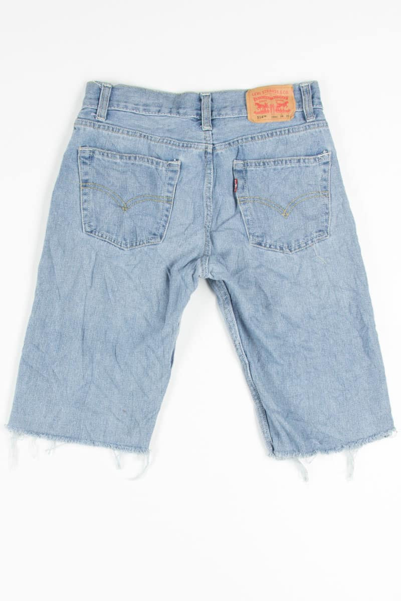 Levi's Light Wash Cut Off Denim Shorts (sz. 28)