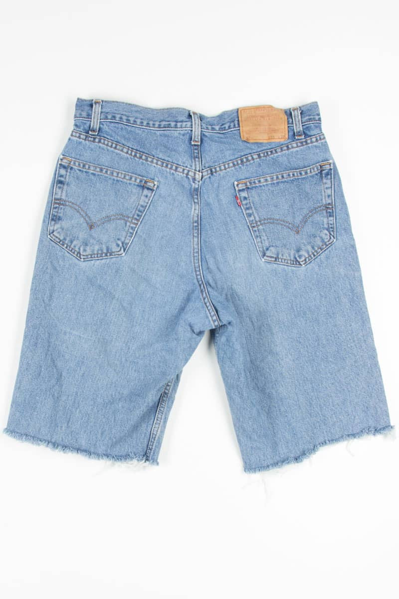 Levi's Medium Wash Cut Off Denim Shorts (sz. 35)