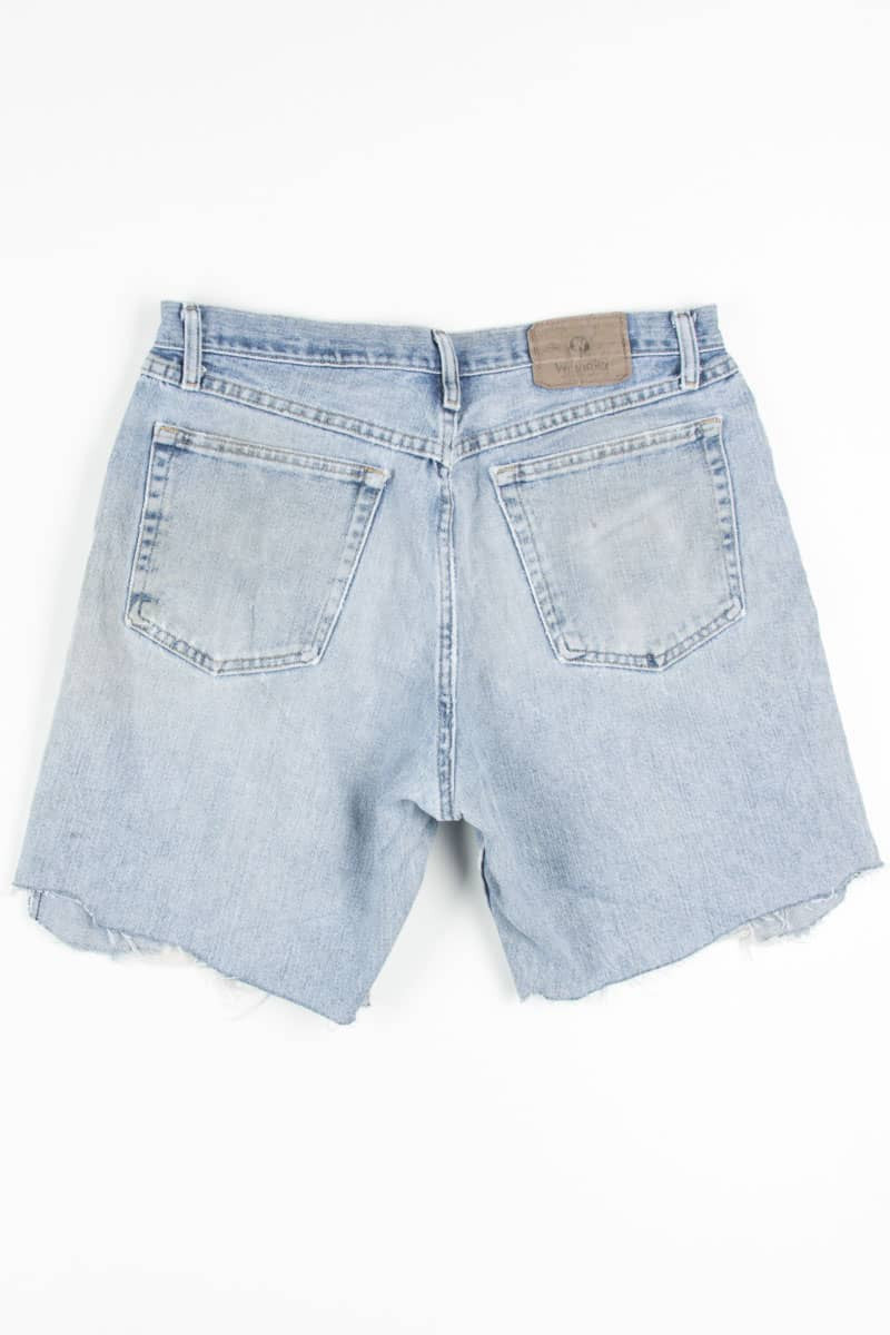Wrangler Heavy Distressed Cut Off Denim Shorts (sz. 33)