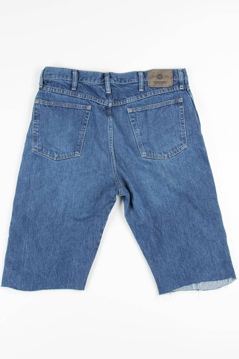Wrangler Medium Wash Cut Off Denim Shorts (sz. 36)