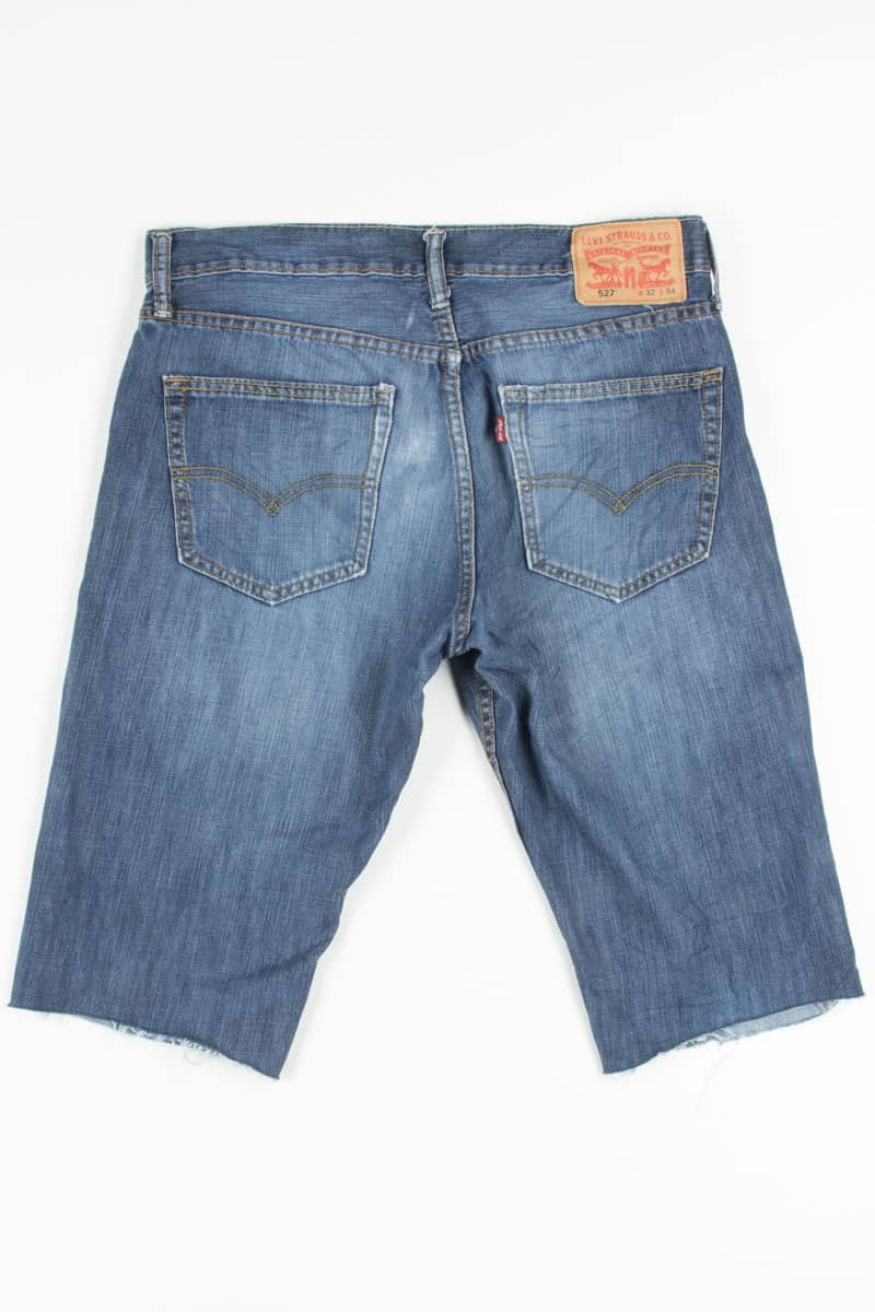 Levi's Dark Wash Cut Off Denim Shorts (sz. 32) 1