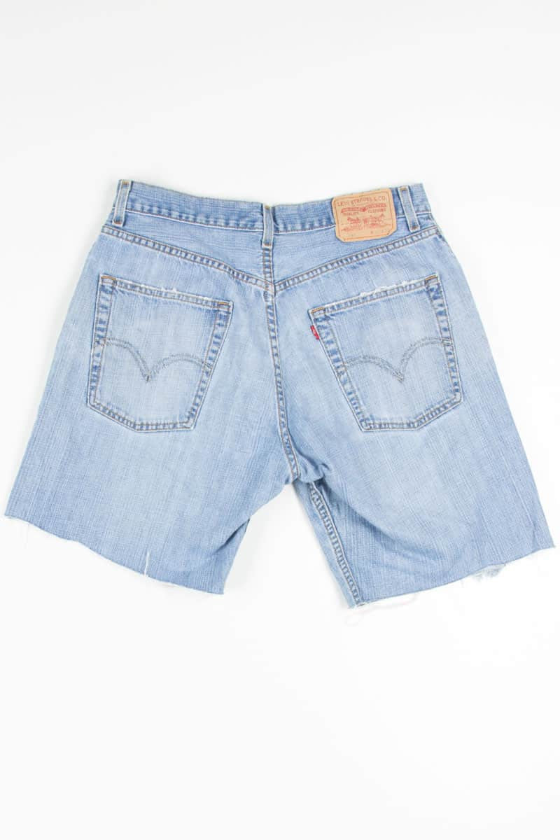 Levi's Light Washed Cut Off Denim Shorts (sz. 33)