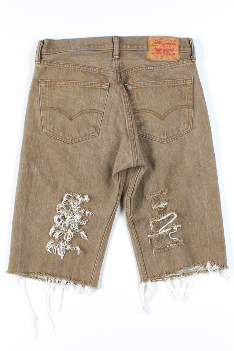 Distressed Levi's Denim Shorts 72