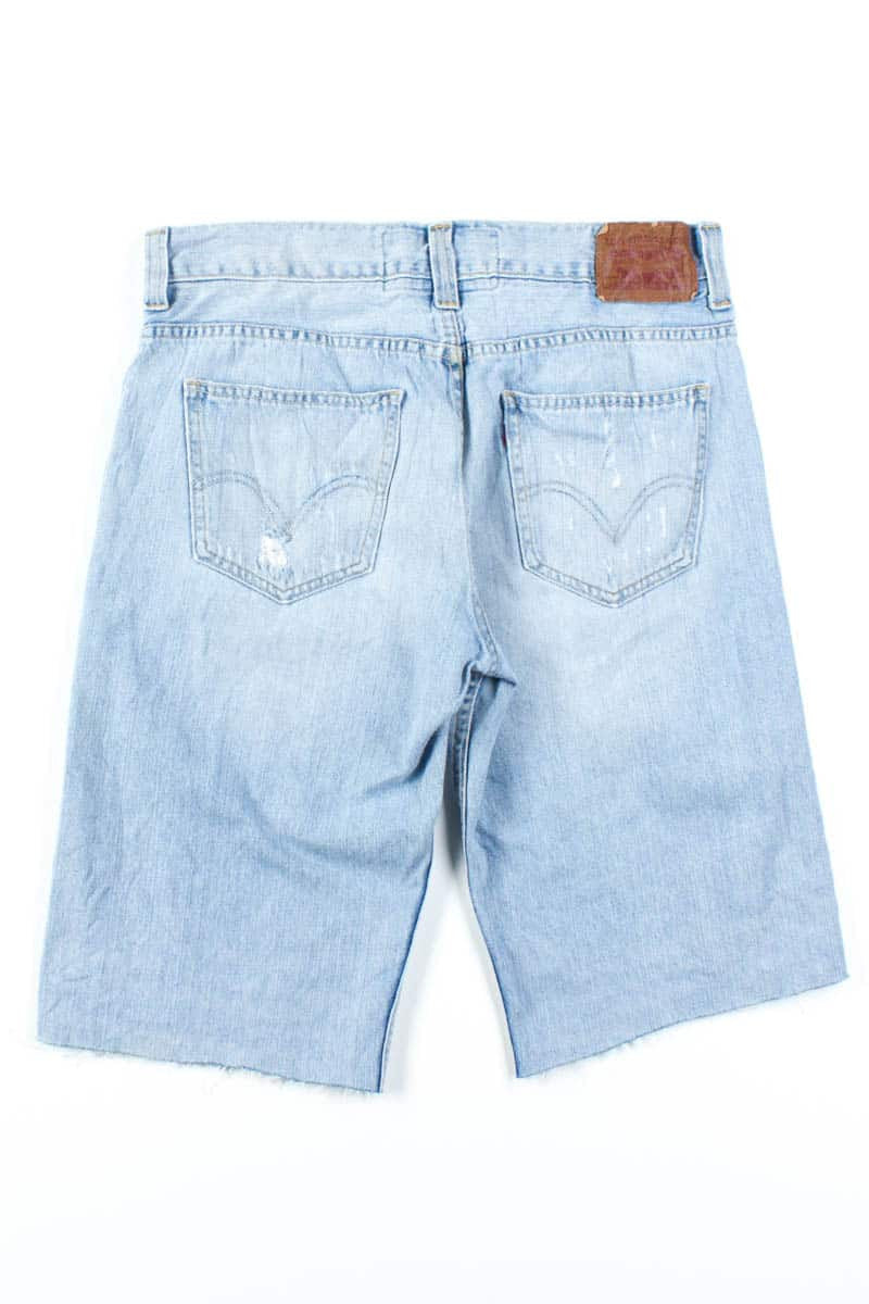 Distressed Levi's Denim Cut Off Shorts (sz. 36)