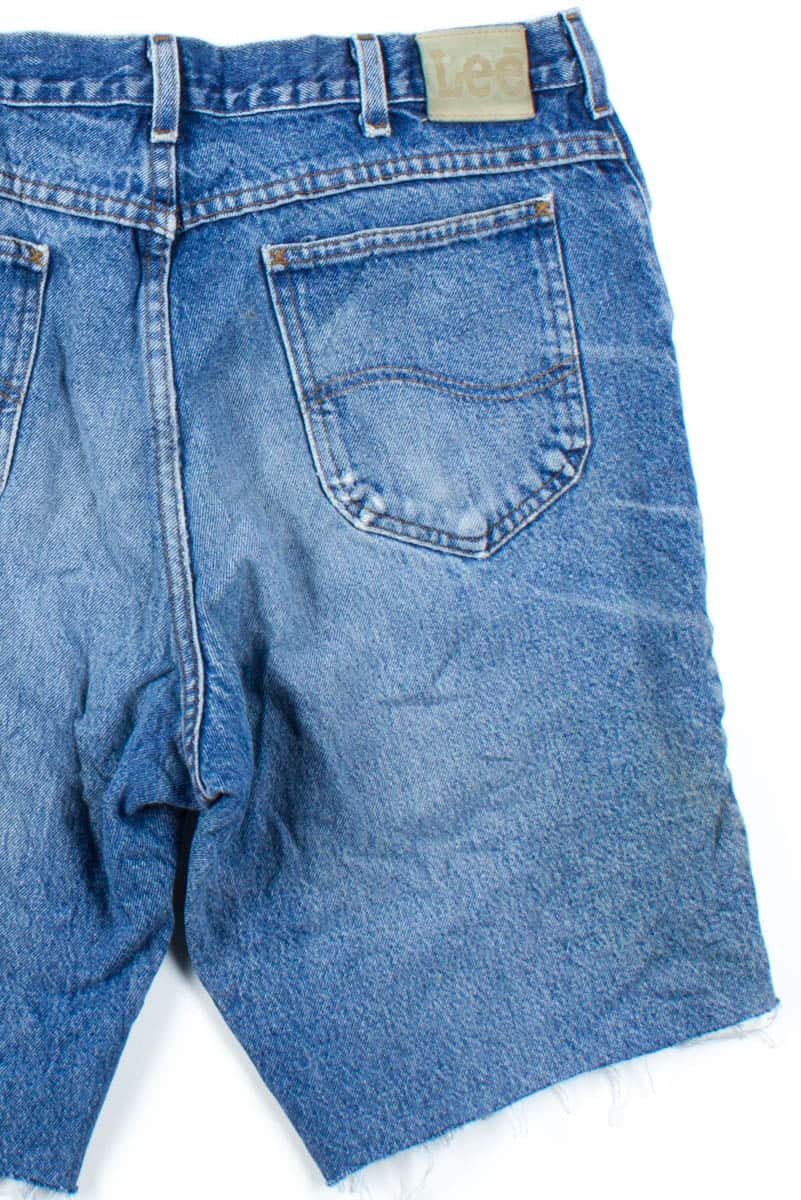 Distressed Lee Denim Cut Off Shorts (sz. 36)