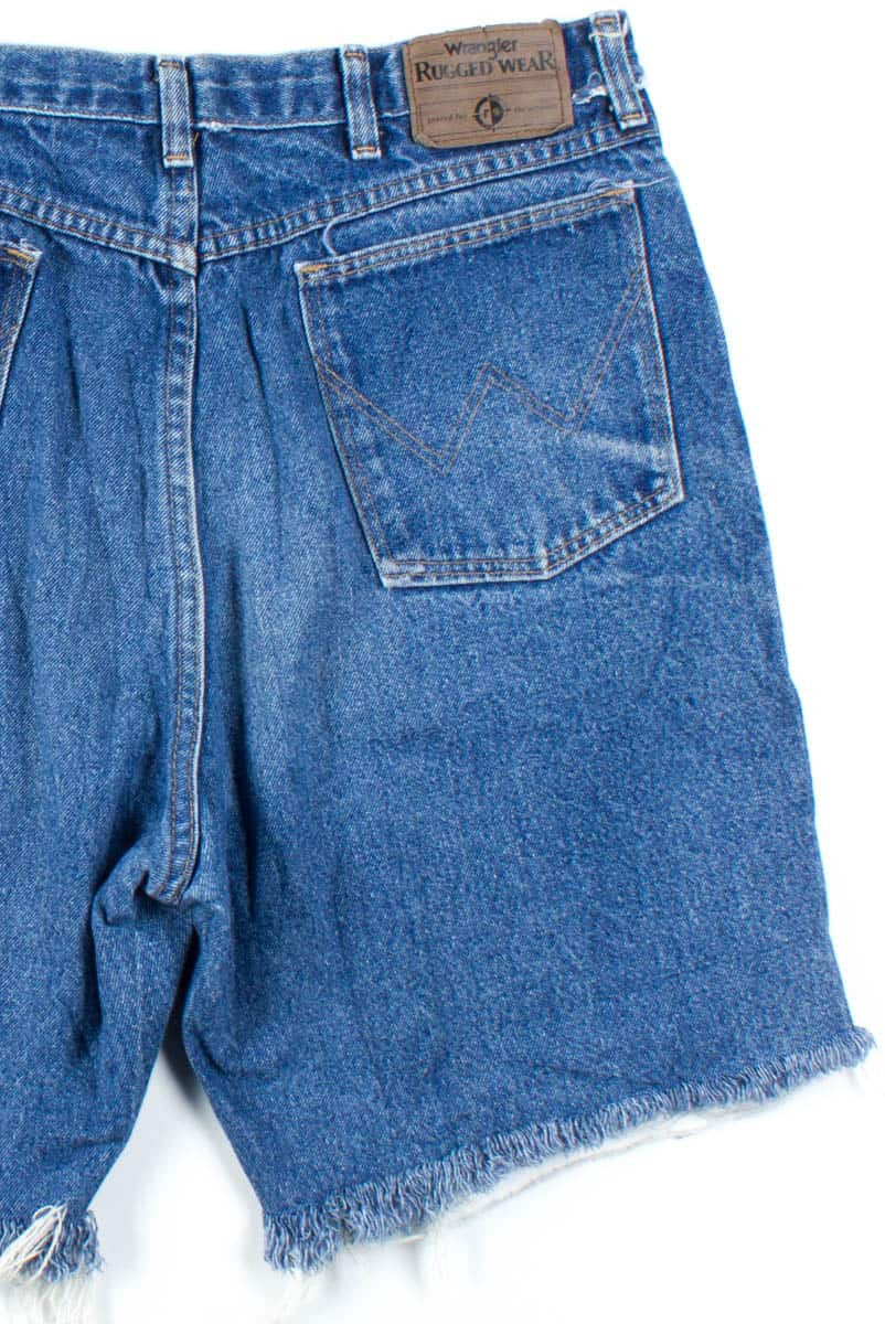 Vintage Distressed Wrangler Denim Cut Off Shorts (sz. 34)