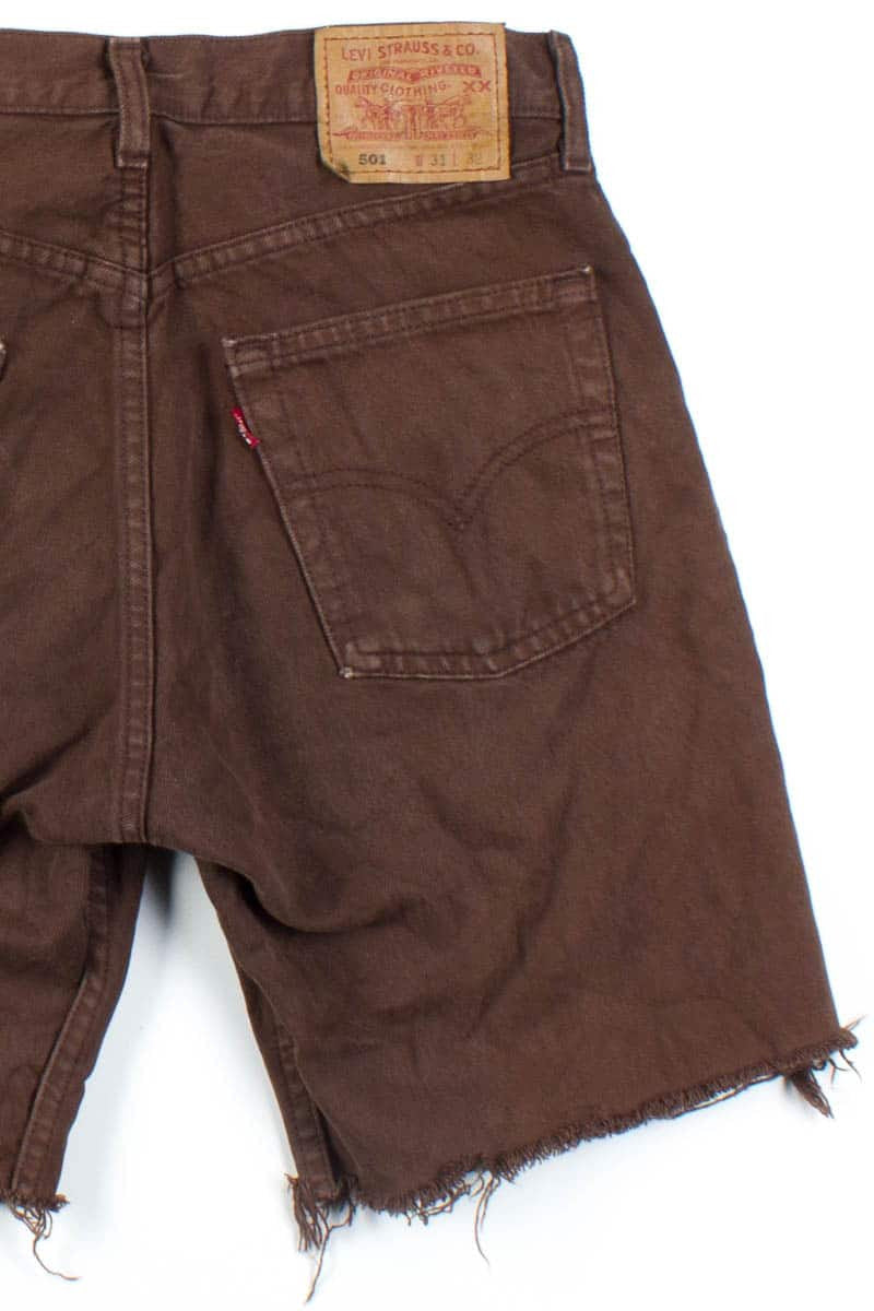 Levi's Button Fly Denim Cut Off Shorts (sz. 31)