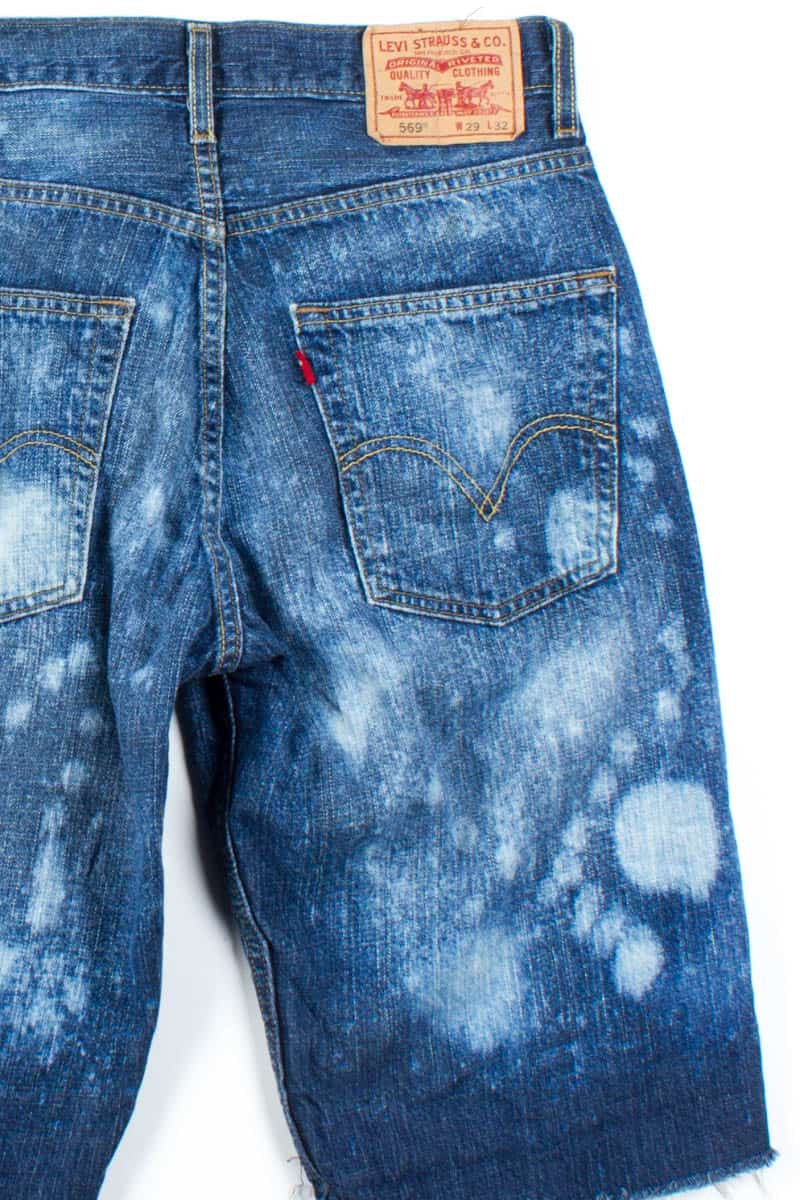 Bleached Levi's Denim Shorts (sz. 29)