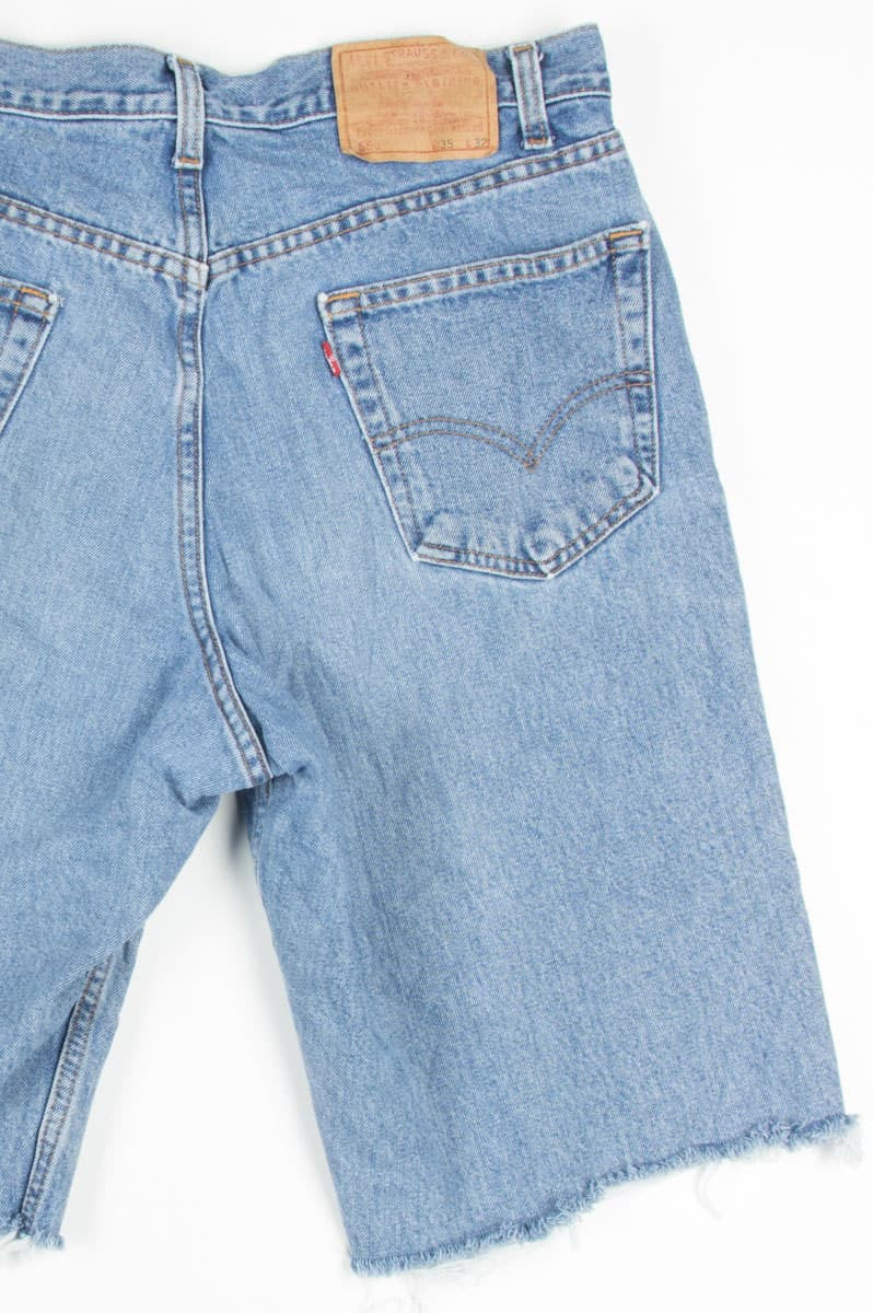 Levi's Medium Wash Cut Off Denim Shorts (sz. 35)