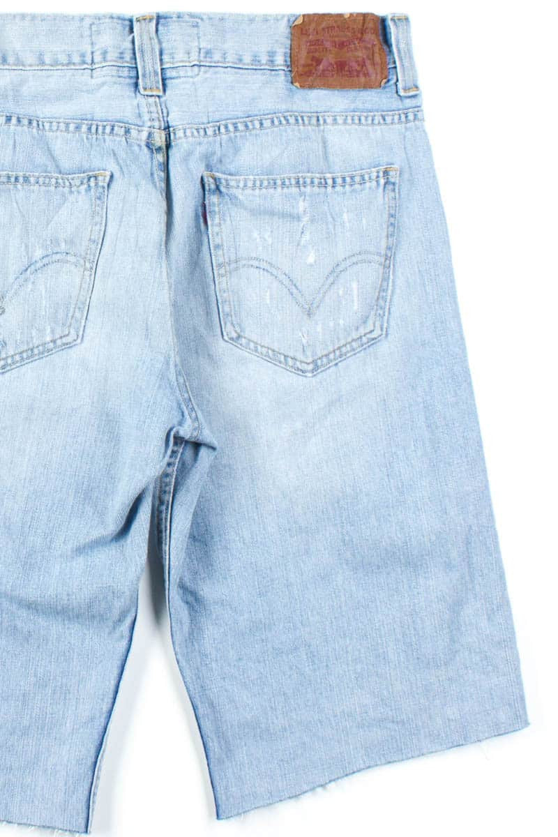 Distressed Levi's Denim Cut Off Shorts (sz. 36)