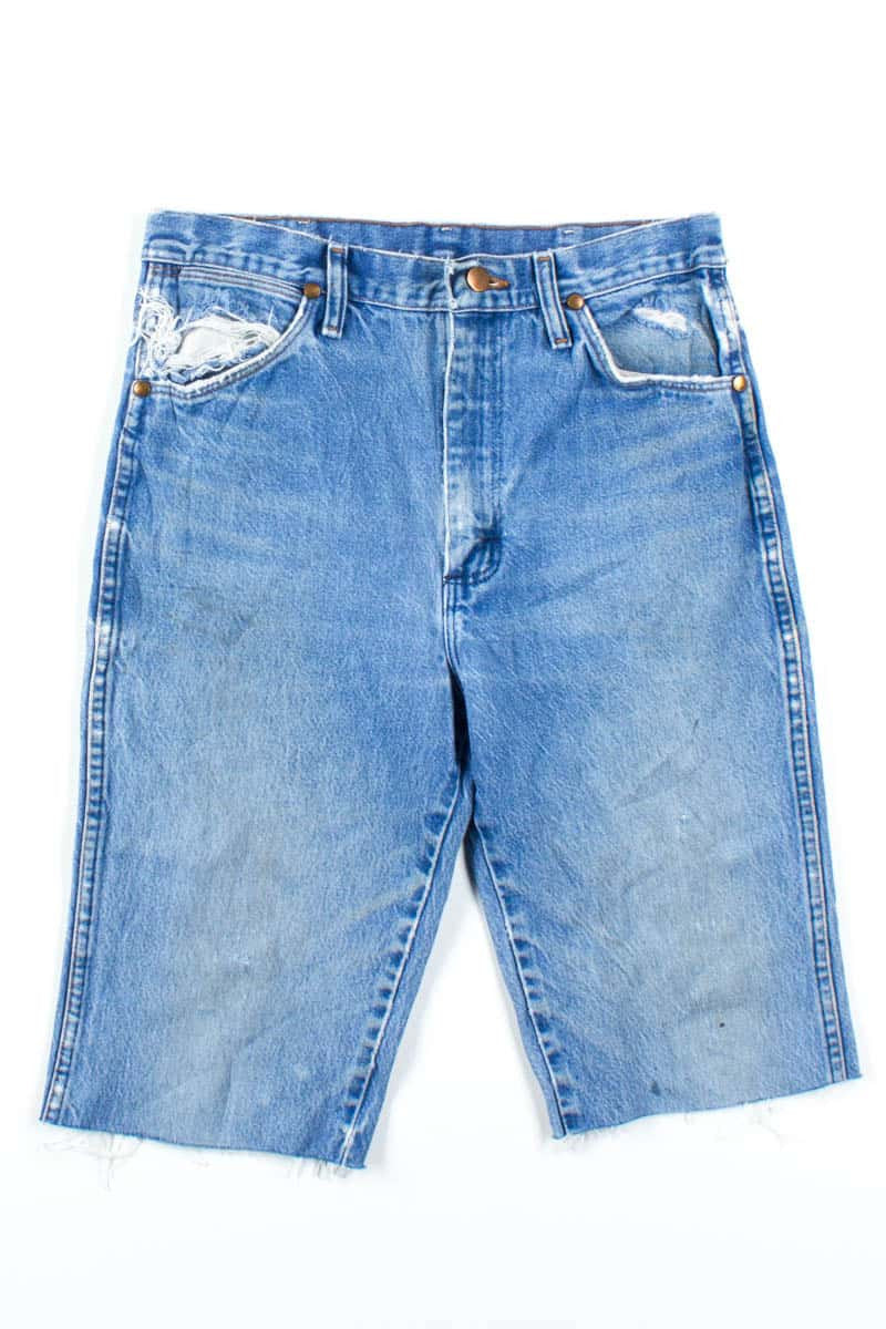 Vintage Distressed Wrangler Denim Cut Off Shorts (sz. 32)