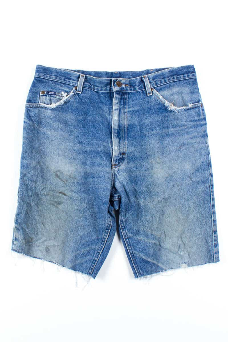 Distressed Lee Denim Cut Off Shorts (sz. 36)