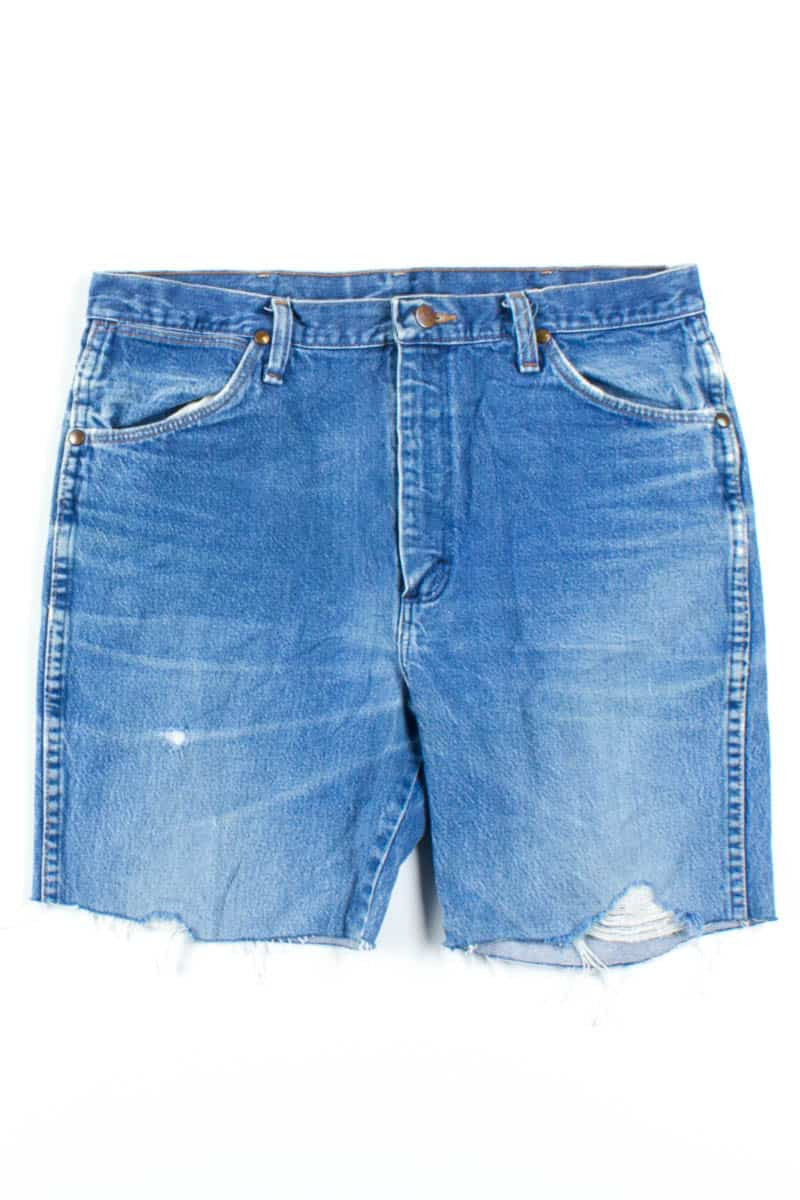 Vintage Distressed Wrangler Denim Cut Off Shorts (sz. 36)
