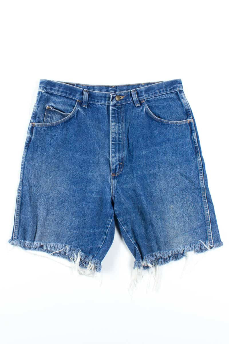 Vintage Distressed Wrangler Denim Cut Off Shorts (sz. 34)