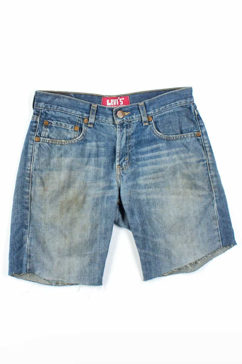 Distressed Levi's Denim Cut Off Shorts (sz. 30)