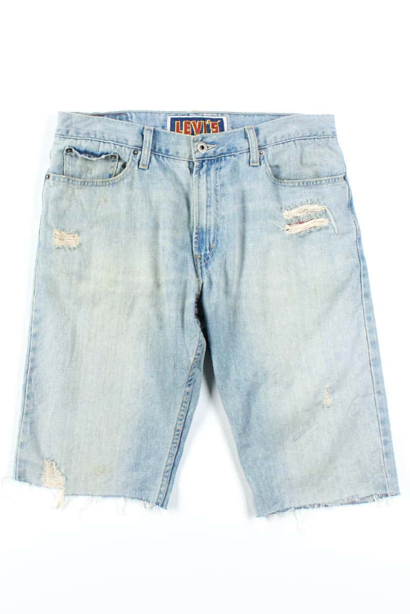 Distressed Levi's Denim Shorts (sz. 34)