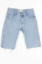 Levi's Light Wash Cut Off Denim Shorts (sz. 28)