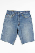 Levi's Medium Wash Cut Off Denim Shorts (sz. 34)