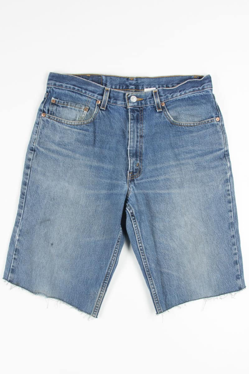 Levi's Medium Wash Cut Off Denim Shorts (sz. 34)