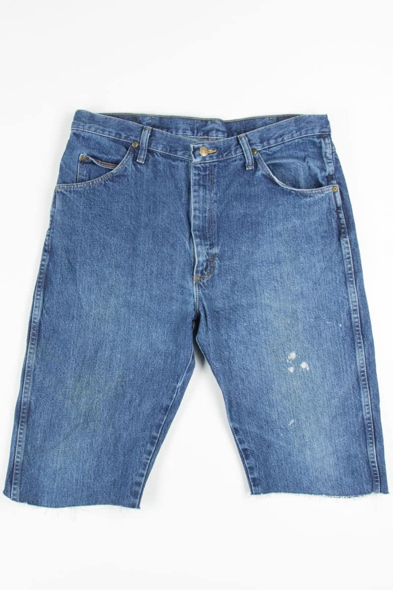 Wrangler Medium Wash Cut Off Denim Shorts (sz. 36)