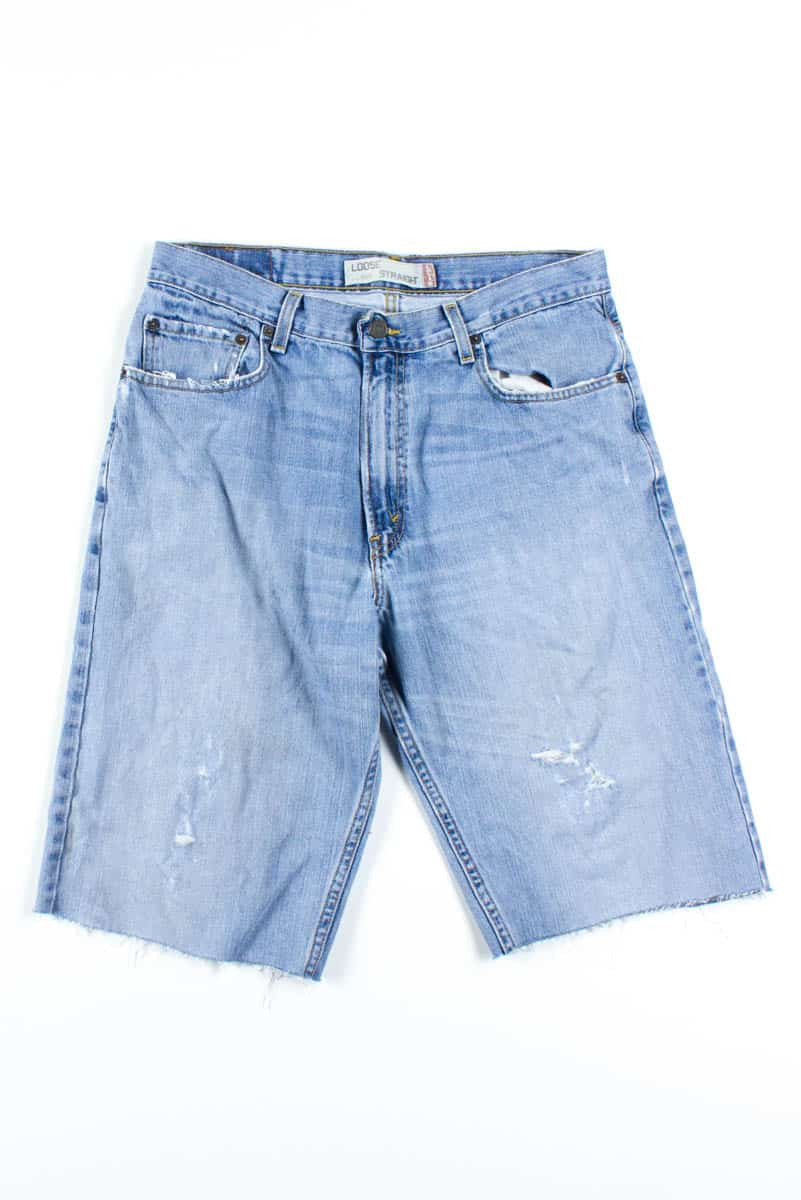 Distressed Levi's 569 Cut Off Shorts (sz. 33)