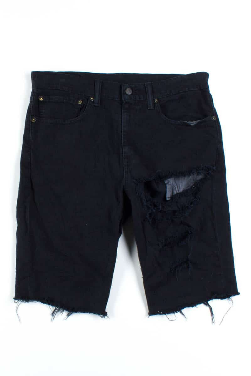 Distressed Levi's 511 Cut Off Shorts (sz. 34)