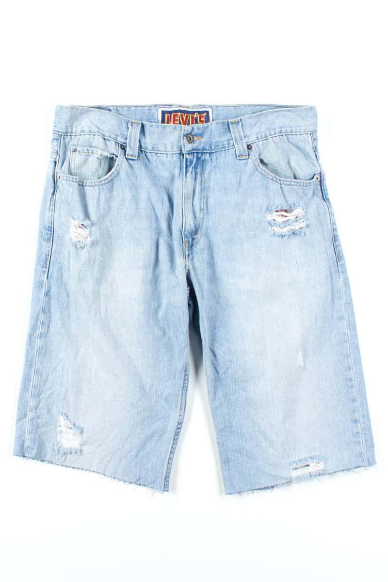 Distressed Levi's Denim Cut Off Shorts (sz. 36)