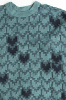 Pixel Hearts 80s Sweater