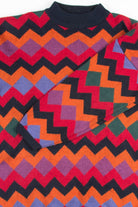 Zig Zag 80s Sweater