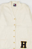 Vintage Tommy Hilfiger Letter Cardigan Sweater 3394