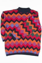 Zig Zag 80s Sweater