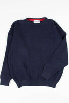 Vintage Navy Irish 80s Sweater 3322