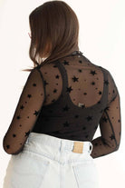 Mesh Star Bodysuit