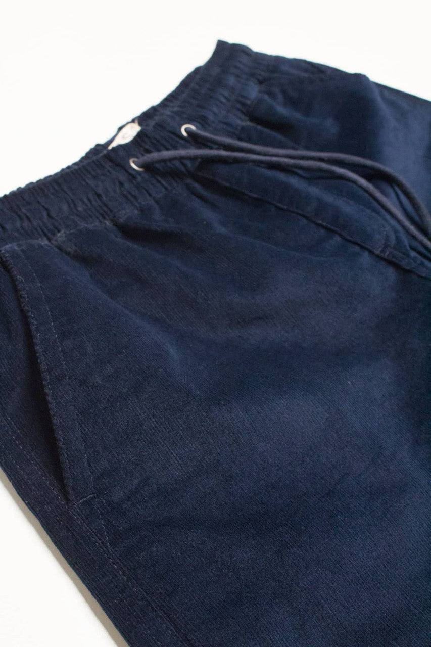 Midnight Navy Corduroy Shorts