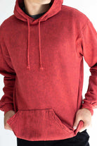 Mineral Red Tie Dye Hoodie