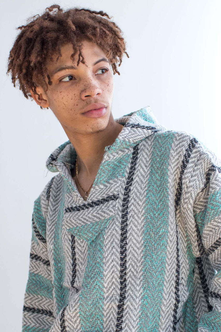 Mint Baja Hoodie