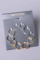 Mixed Metal Icon Ring Set