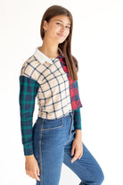 Mixed Plaid Multicolor Shirt
