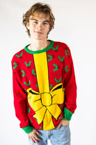 Mystery Recycled Modern Ugly Christmas Sweater