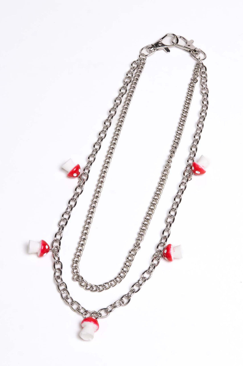 Mushroom Double Belt Chain
