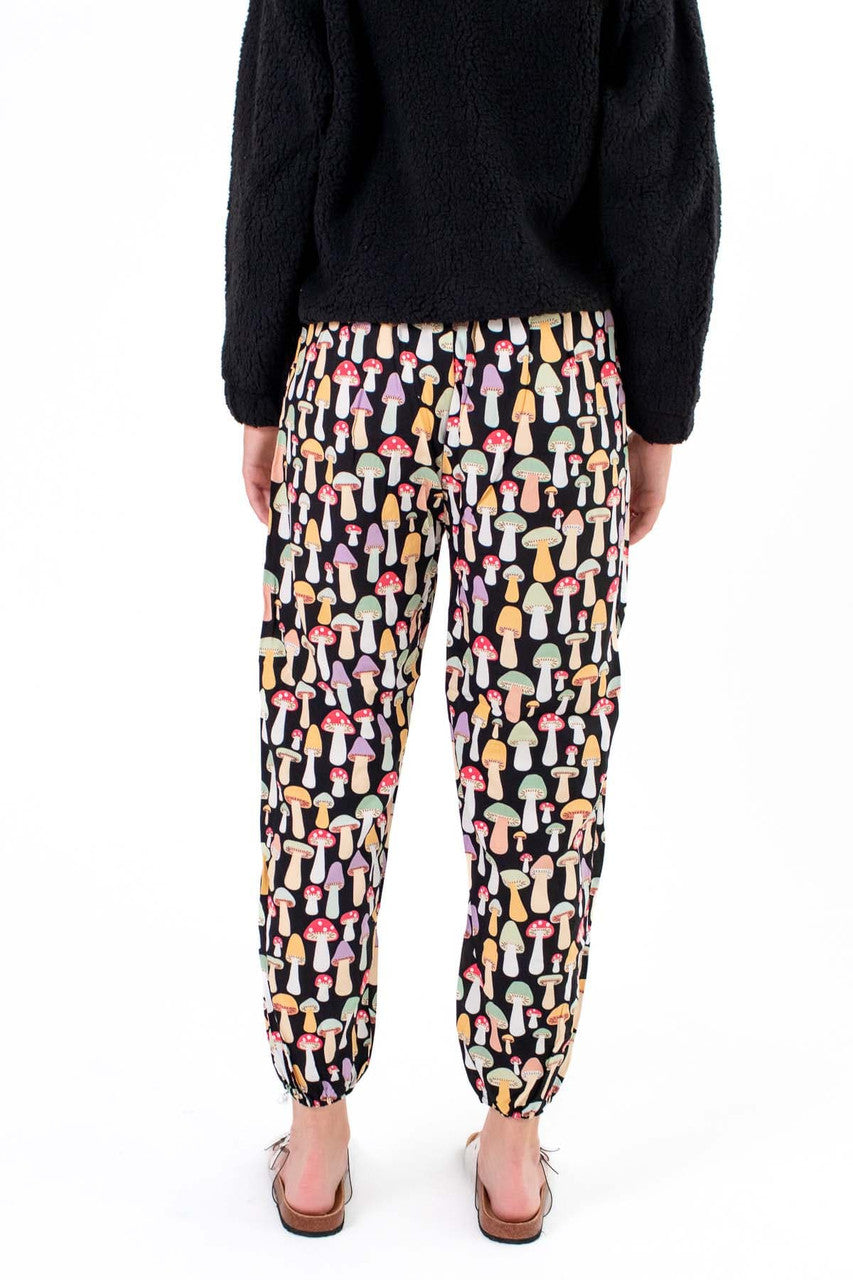 Mushroom Drawstring Pants