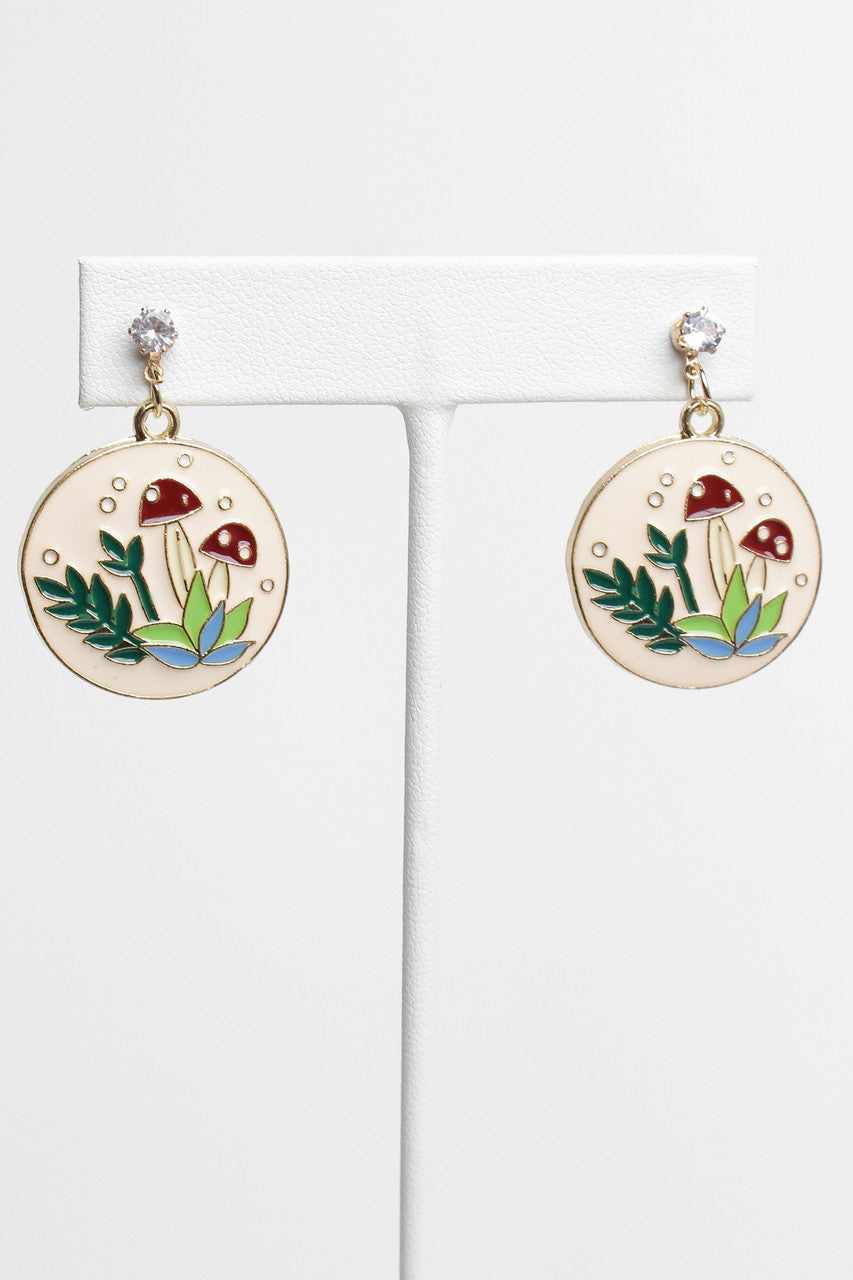 Mushroom Grove Earrings