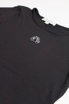 Mushroom Embroidered Hanky Hem Tee