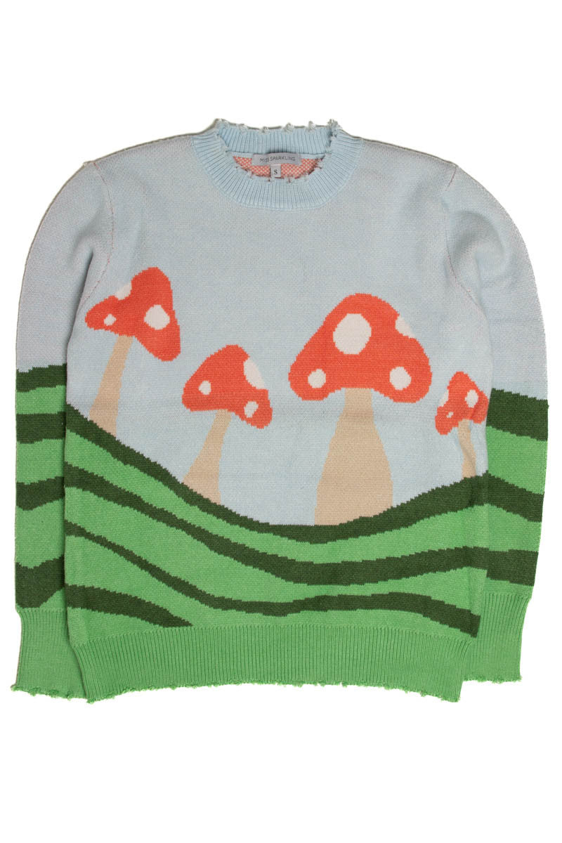 Mushroom Field Sweater