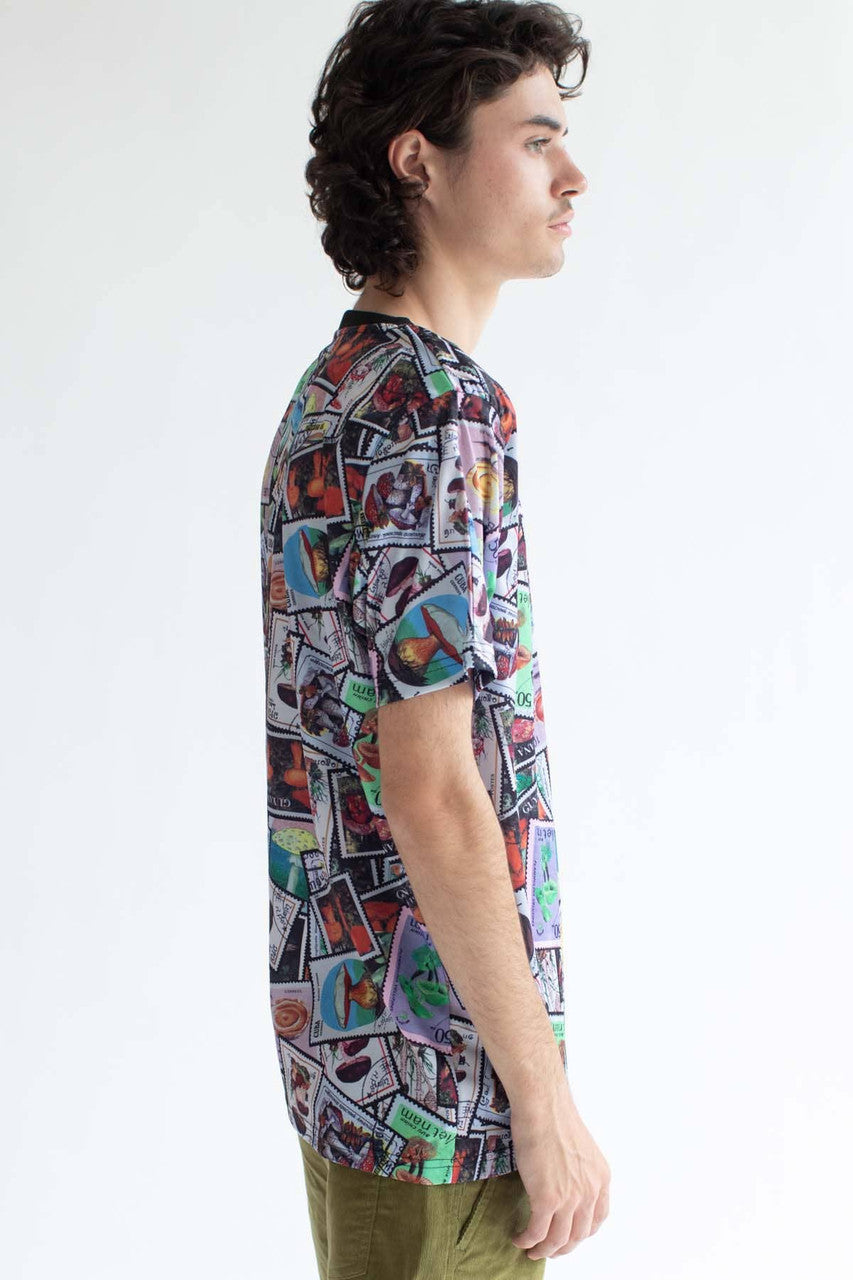 Mushroom Stamp Collection T-Shirt