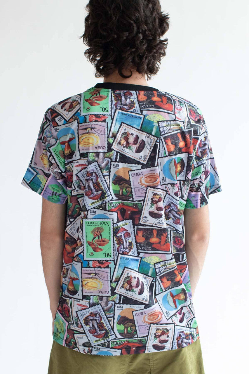 Mushroom Stamp Collection T-Shirt