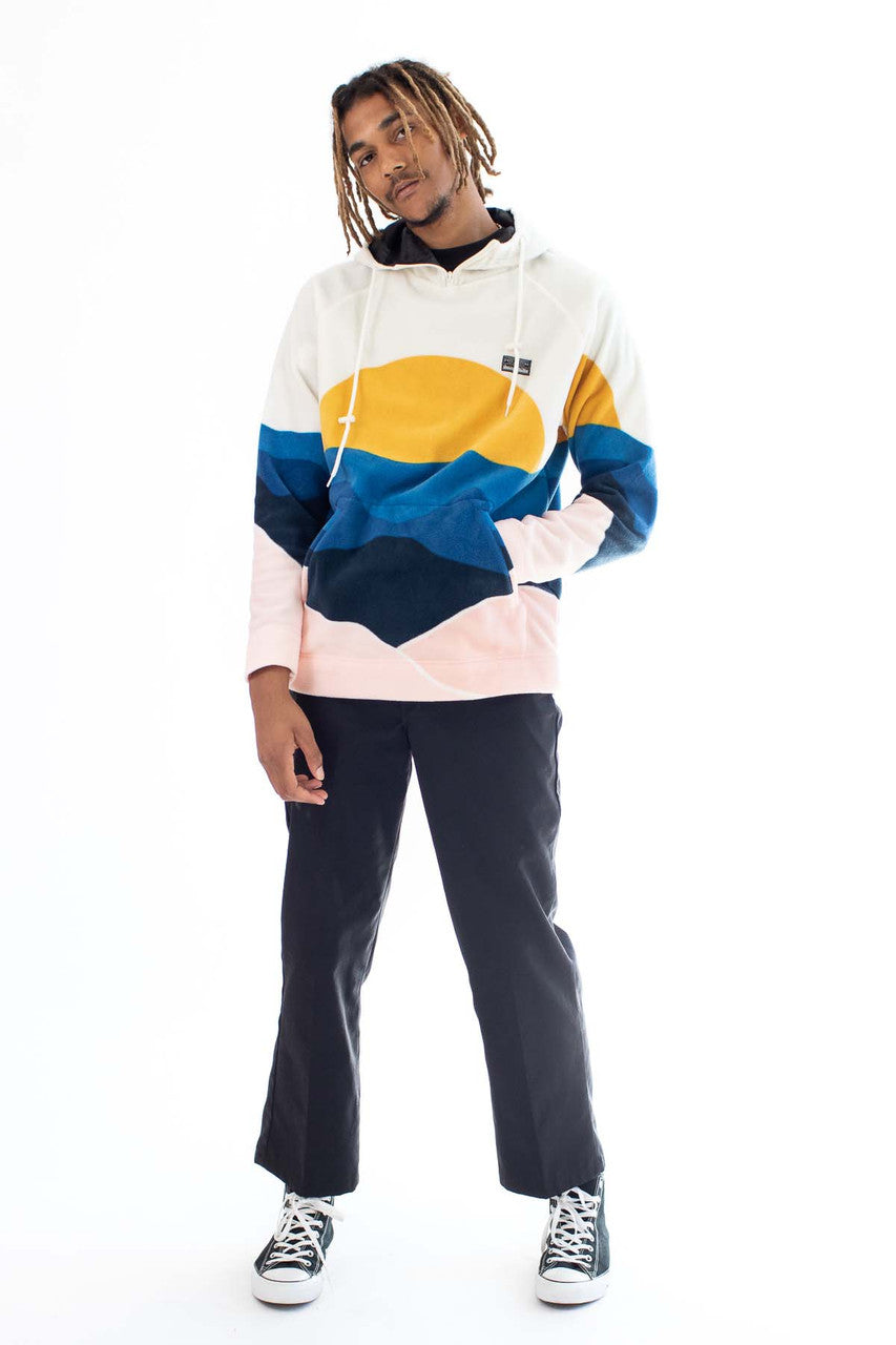 Natural Scenic Polar Fleece Hoodie