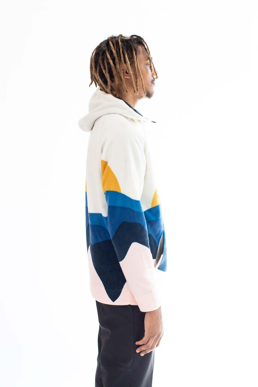 Natural Scenic Polar Fleece Hoodie